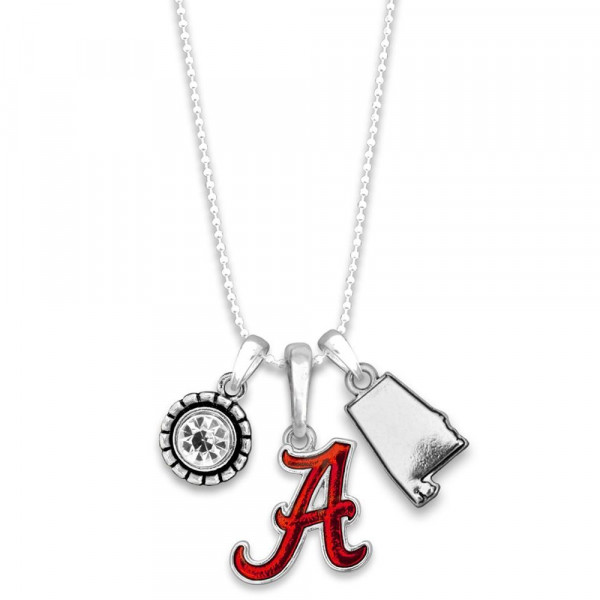 Wholesale officially licensed metal necklace university logo