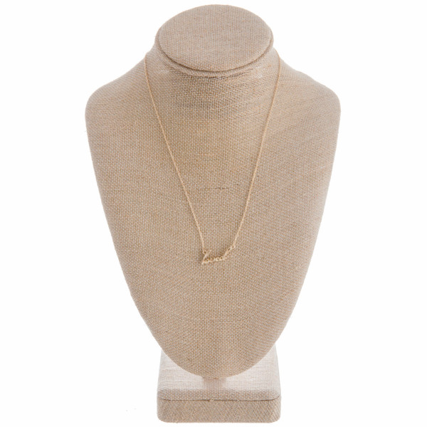 Wholesale gorgeous long metal loved Necklaces everyday wear Approximate pendant