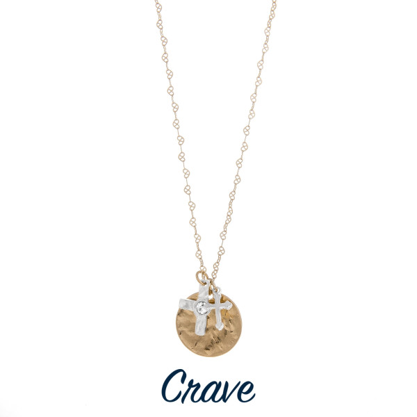 Wholesale gorgeous short necklace pendant cross charms Approximate pendant