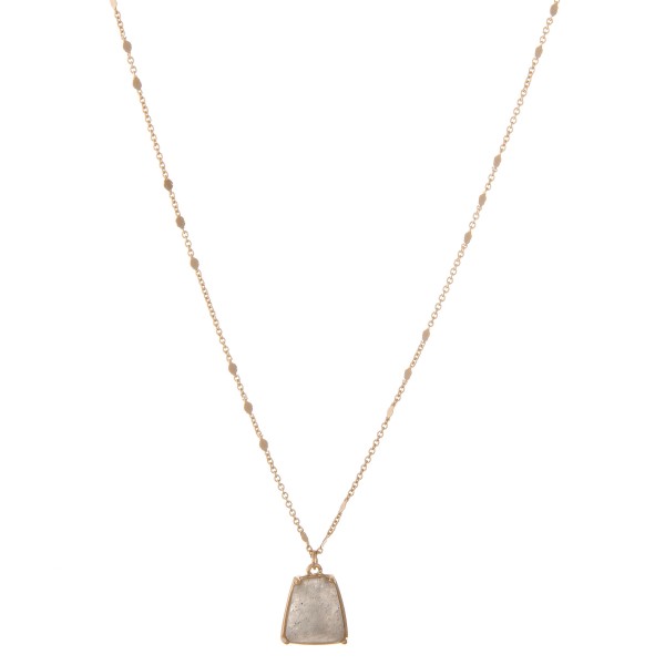 Wholesale semi precious pendant necklace Pendant extender