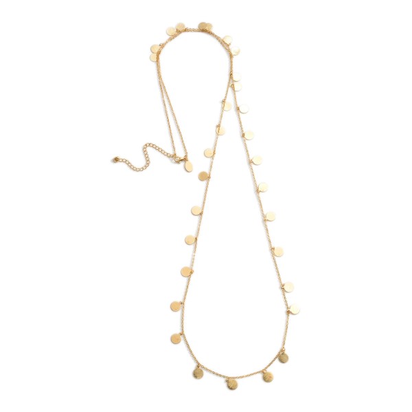 Wholesale long Necklace Metal Accents Long