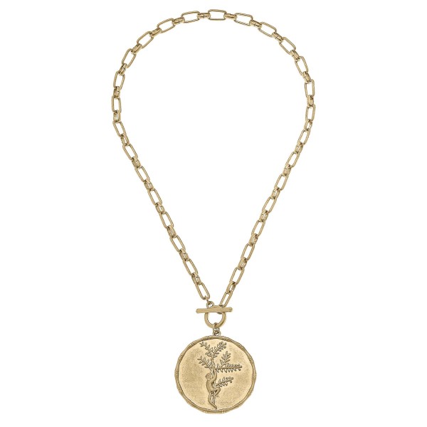 Monkey Pendant T-Bar Necklace 

- Approximately 18" L
- Pendant Approximately 1.5" Diameter 
