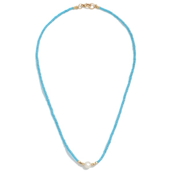 Wholesale beaded Necklace Freshwater Pearl L