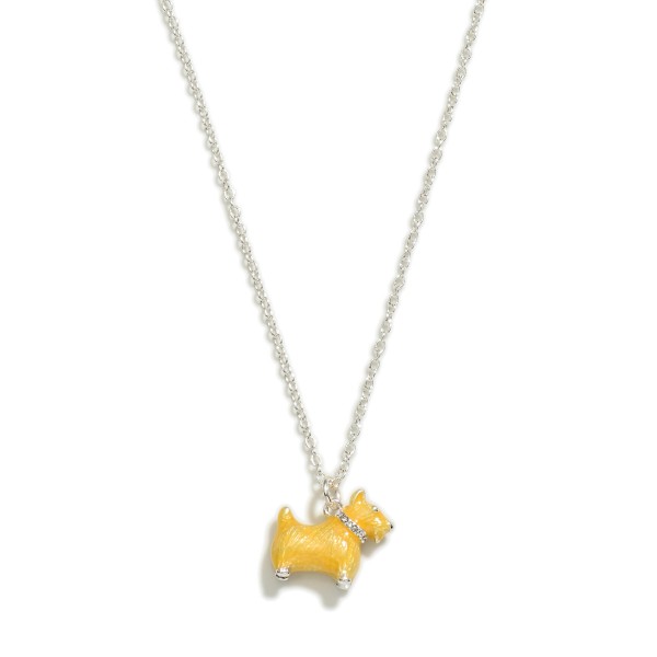 Wholesale layered Chain Link Necklace Dog Pendant l Extender L
