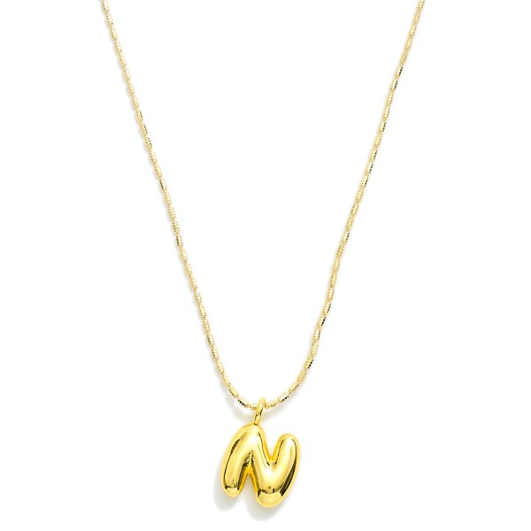 Gold Necklace Wholesale Initial Pendants Wholesale Stainless Steel