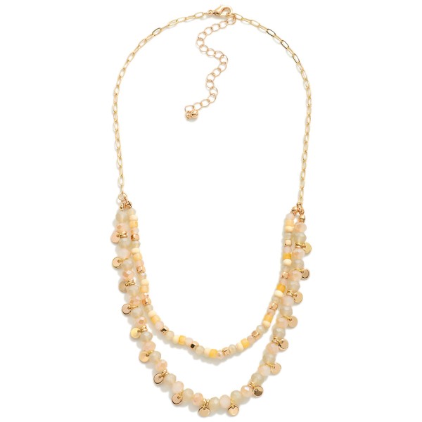 Wholesale chain Link Necklace Beaded Layering L Extender L