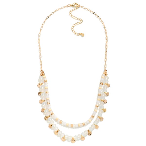 Wholesale chain Link Necklace Beaded Layering L Extender L