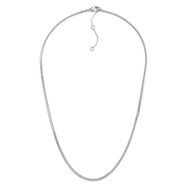 Wholesale gold Dipped Layered Dainty Chain Link Necklace L Extender L
