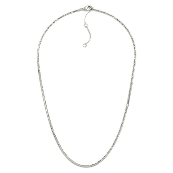 Gold Dipped Layered Dainty Chain Link Necklace 

- Approximately 16" L
- Extender 2" L