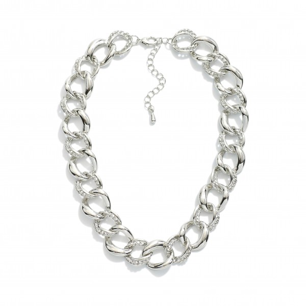 Wholesale chunky Metal Chain Link Necklace Rope Chain Border Links L Extender L