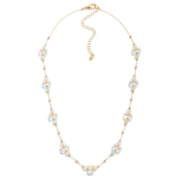 Wholesale peanut Chain Link Necklace Bow Bead Stations L Extender L