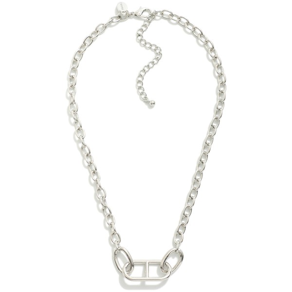 Wholesale chain Link Necklace Mariner Link Station L Extender L