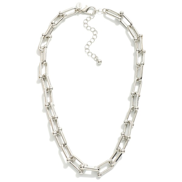 Wholesale metal U Link Necklace L Extender L