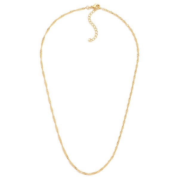 Wholesale petite Cuban Chain Link Necklace L Extender L k Gold Hypoallergenic Ma