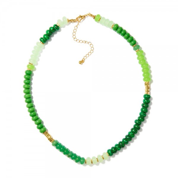 Wholesale stone Beaded Candy Necklace L Extender L