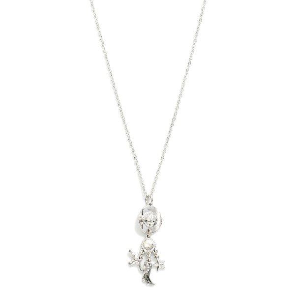 Wholesale chain Link Necklace Metal Cowboy Hat Western Charm Pendant L Extender
