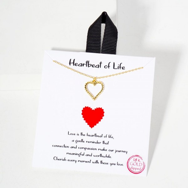 Wholesale dainty Chain Link Necklace Metal Heart Pendant L Extender L Made Korea
