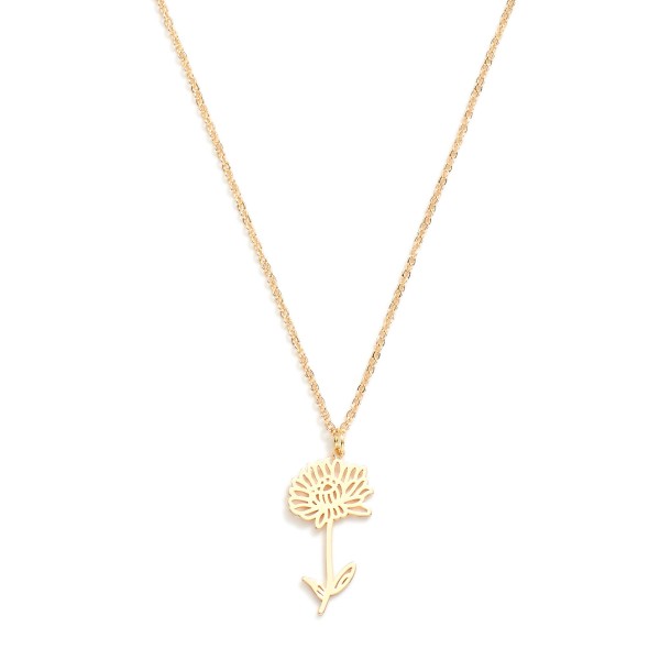 Wholesale chain Link Necklace Metal Mum Pendant L Extender L