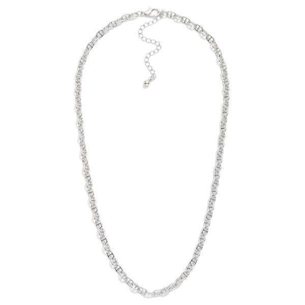 Wholesale petite Link Mariner Chain Necklace L Extender L