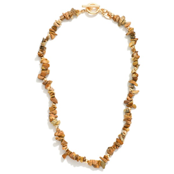 Wholesale beaded Semi Precious Stone Necklace L