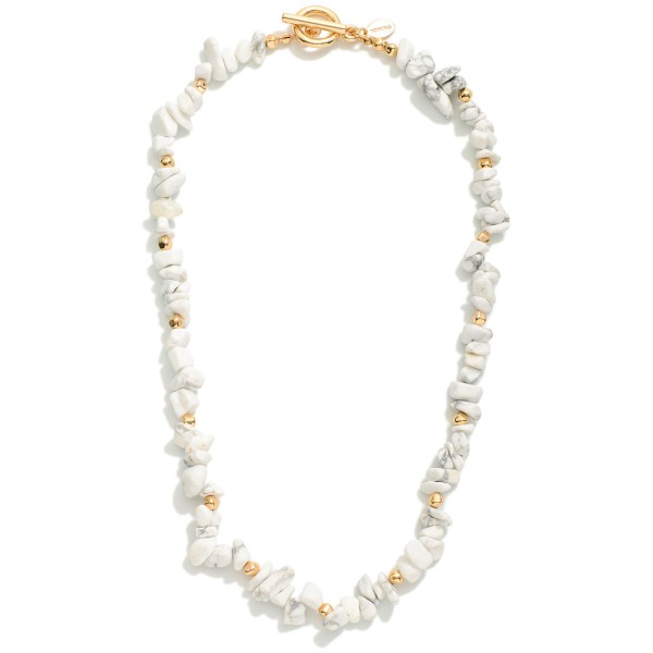 Wholesale beaded Semi Precious Stone Necklace L