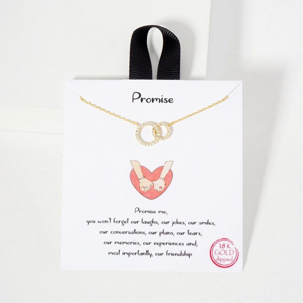 Wholesale dainty Chain Link Necklace Linked Cubic Zirconia Hoops Pendant L Exten