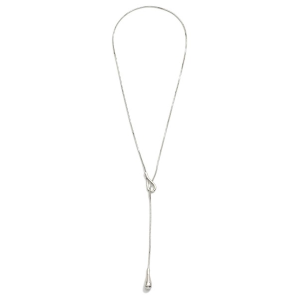 Wholesale snake Chain Y Necklace Stainless Steel Water Resistant L