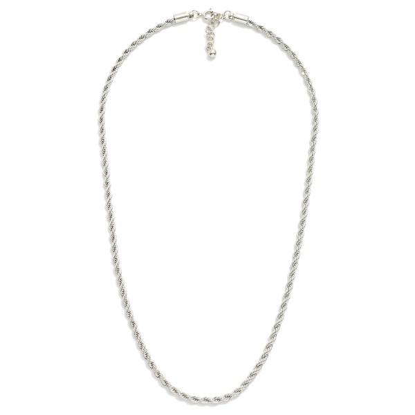 Twisted Chain Link Necklace

- Gold Dipped
- Approximately 16.5" L
- Extender 1" L