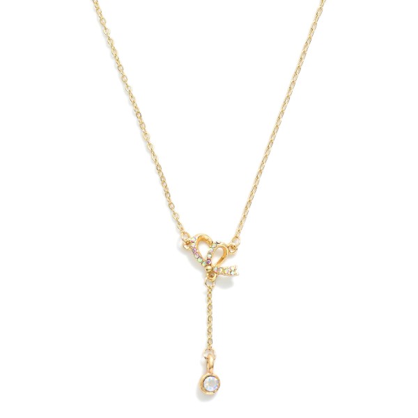 Dainty Chain Link Necklace Featuring Cubic Zirconia & Metal Tone Heart Pendant

- Approximately 15.5" L
- Extender 2" L

