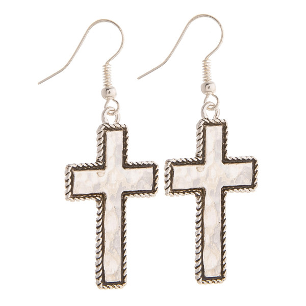 Wholesale gorgeous metal cross earrings Approximate