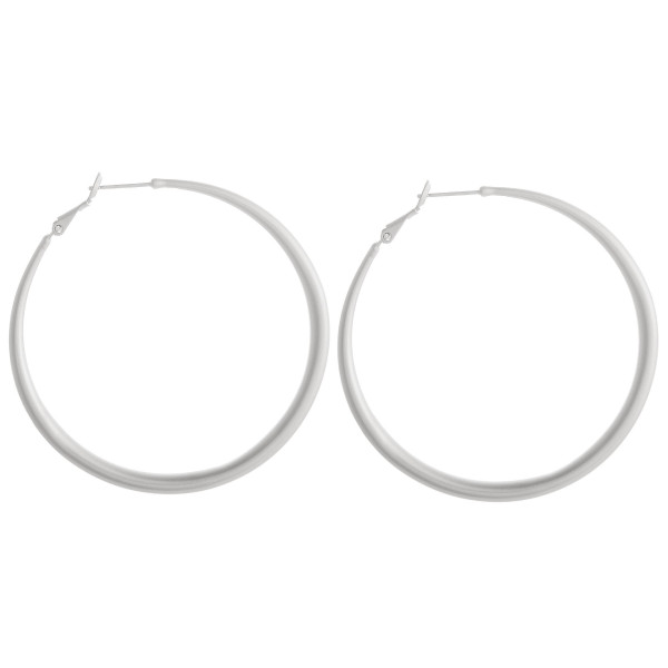 Wholesale large metal hoop earrings diameter