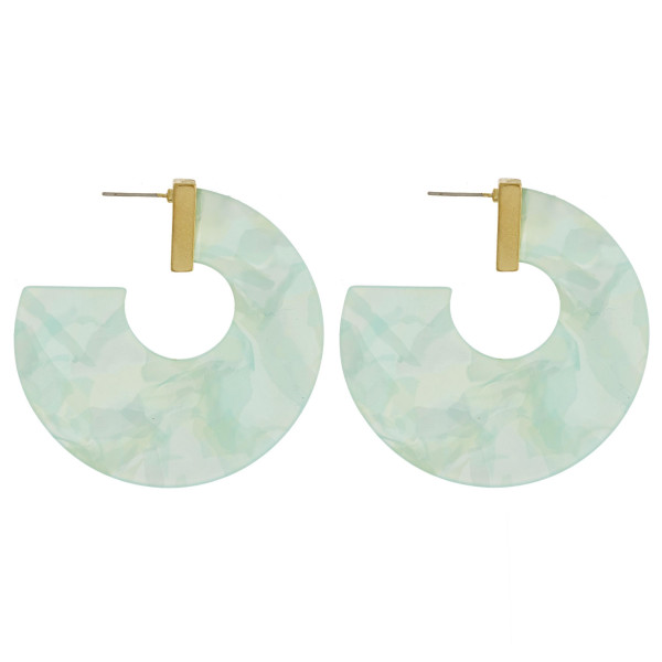 Wholesale long thick acetate earrings Approximate