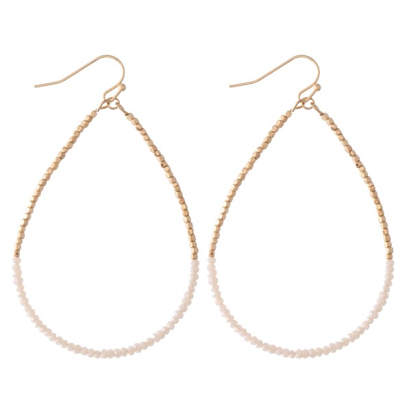 Wholesale long Dainty Beaded Teardrop Earrings L