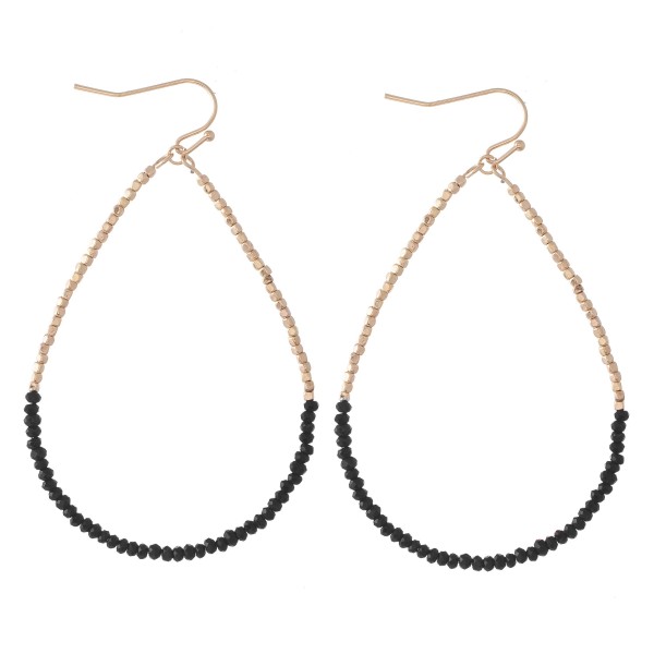 Wholesale long Dainty Beaded Teardrop Earrings L