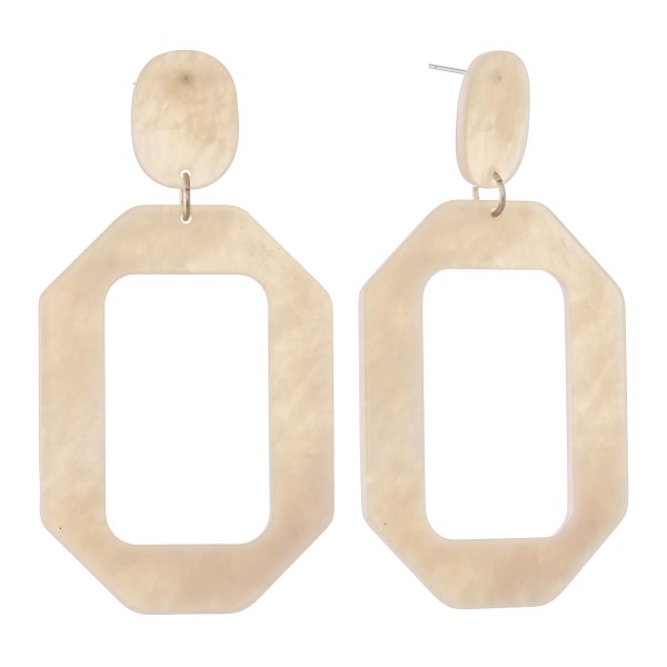 Wholesale resin Statement Drop Earrings L