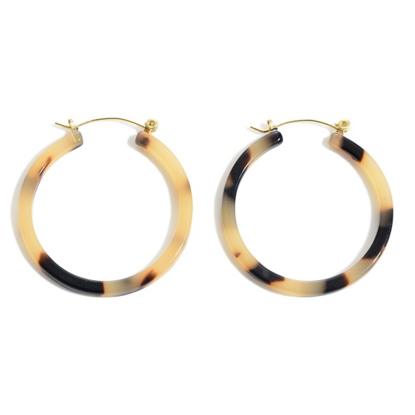 Wholesale acrylic Resin Hoop Earrings Diameter
