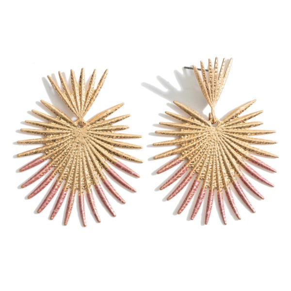 Wholesale gold Heart Drop Earrings Diameter
