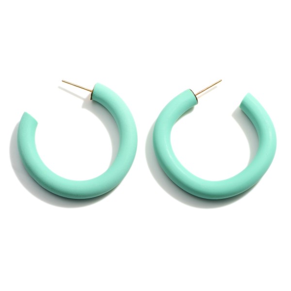 Wholesale polymer Clay Hoop Earrings