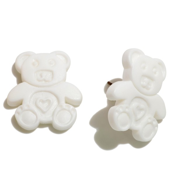 Wholesale teddy Bear Stud Earrings