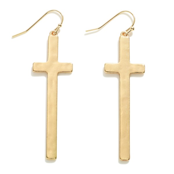 Wholesale metal Cross Earrings