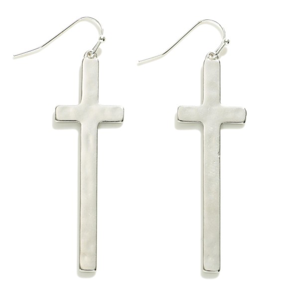 Wholesale metal Cross Earrings