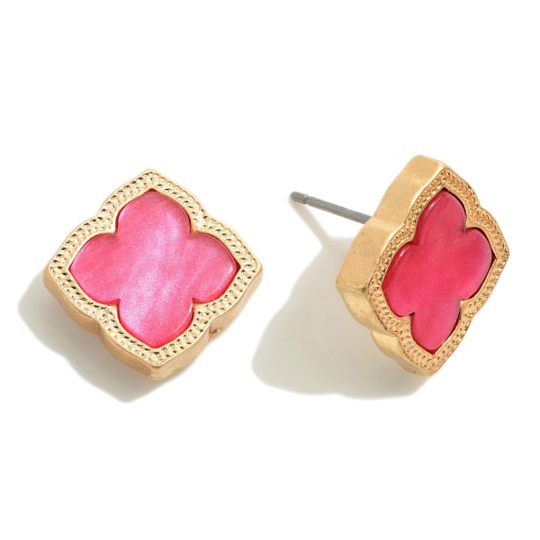 Wholesale clover Stud Earrings Diameter