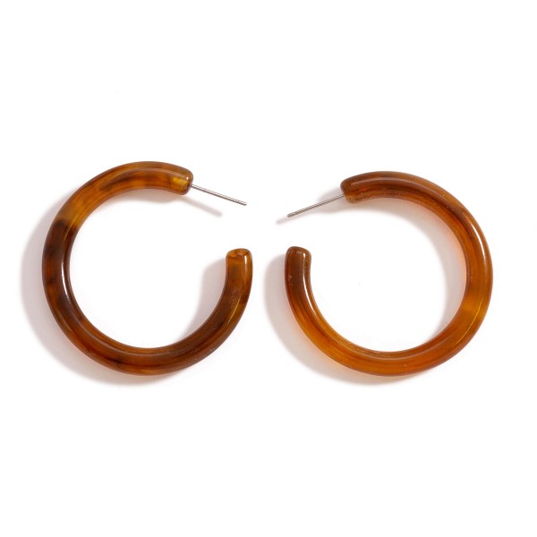 Wholesale acetate Hoop Earrings
