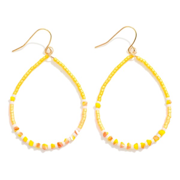 Wholesale beaded Teardrop Earrings L Lightweight