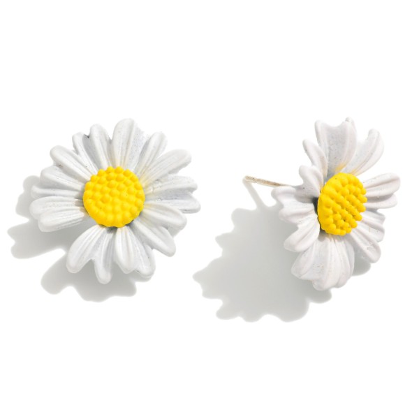 Wholesale daisy Flower Stud Earrings L