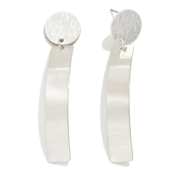 Wholesale arched Rectangular Drop Earrings L