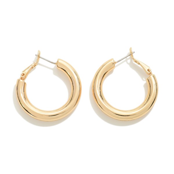 Wholesale hollow Brass Metal Drop Hoop Genuine Hypoallergenic Brass mm L