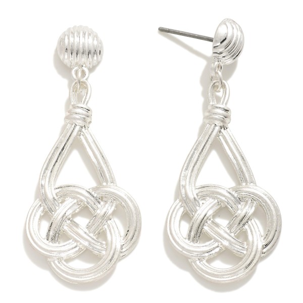 Wholesale metal Filigree Drop Earrings L