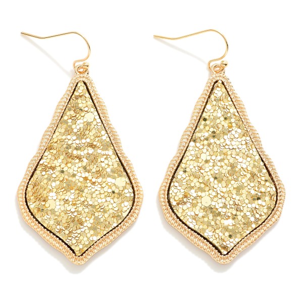 Wholesale glitter Teardrop Drop Earrings L