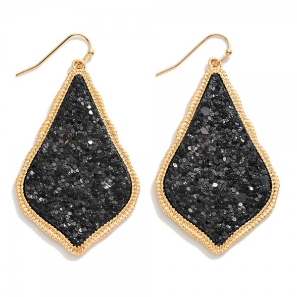 Wholesale glitter Teardrop Drop Earrings L